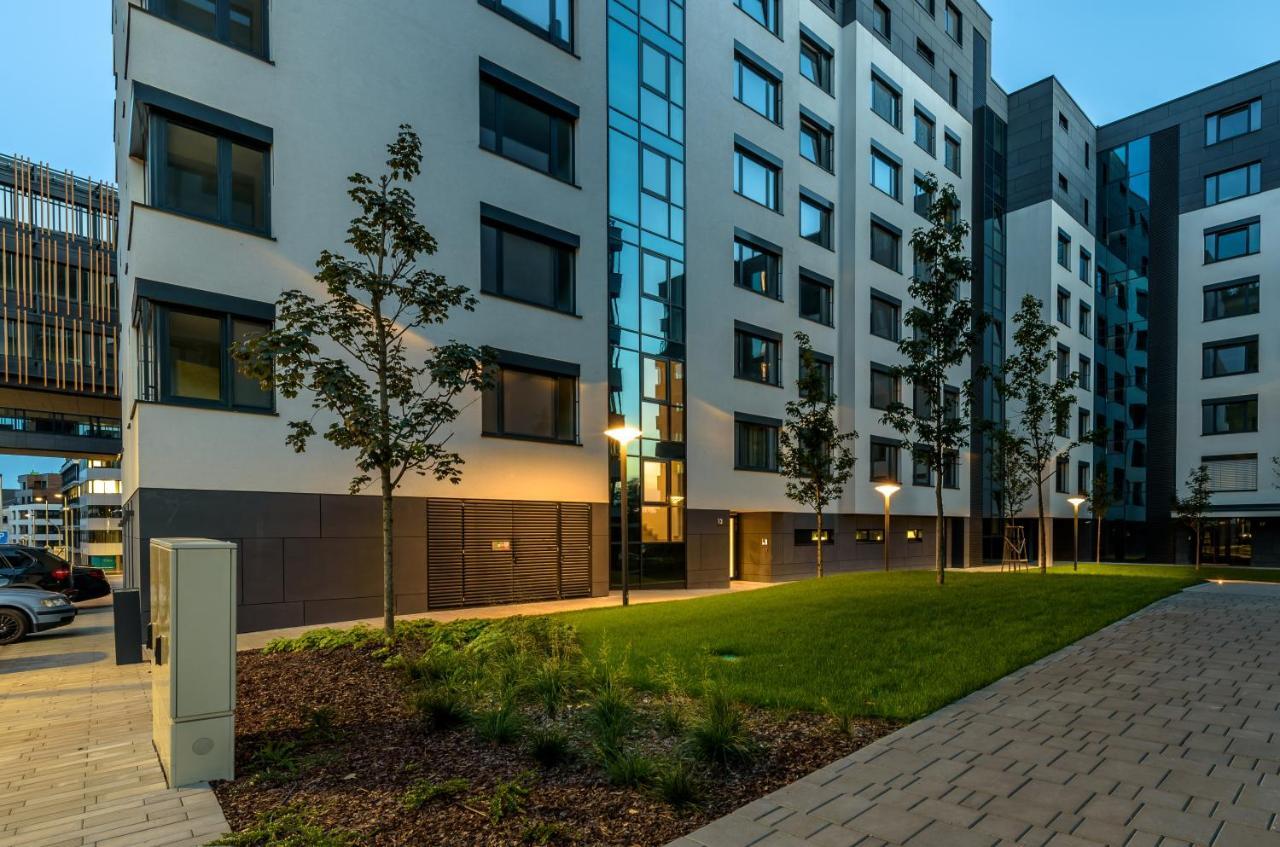 Bratislava Center, River Front, Private Parking Included Ngoại thất bức ảnh