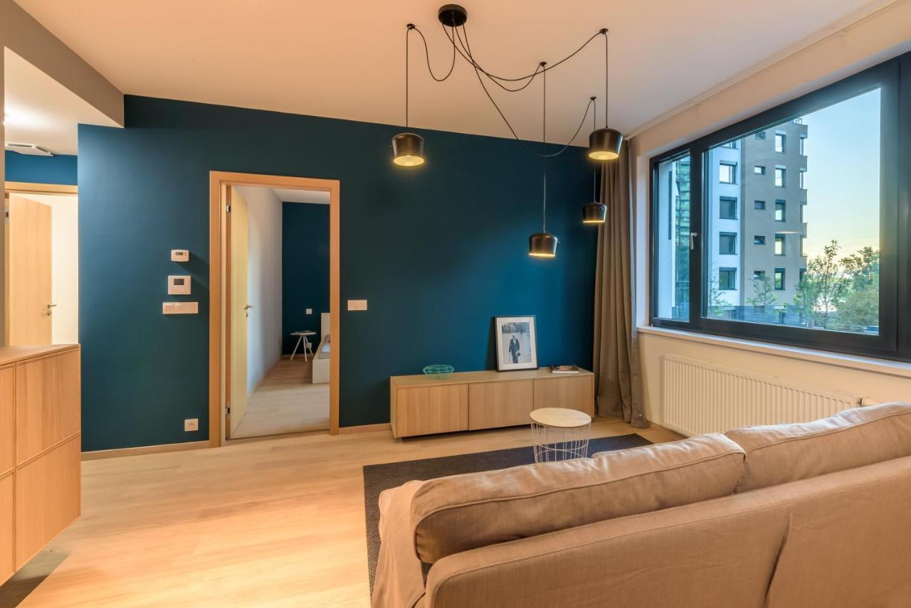 Bratislava Center, River Front, Private Parking Included Ngoại thất bức ảnh